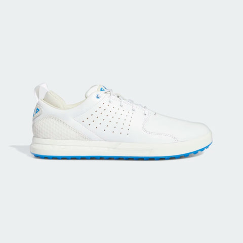 Chaussures de golf Adidas Flopshot Blanc/Bleu Men