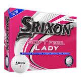 Balles de golf Srixon Soft Feel Lady white