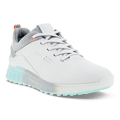Chaussures de golf Ecco S-Three Blanc/Bleu Women